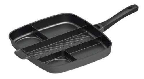 MULTI PAN CAST IRON 38 OUTDOOR PANS GADGETS BRAAI ACCESSORIES