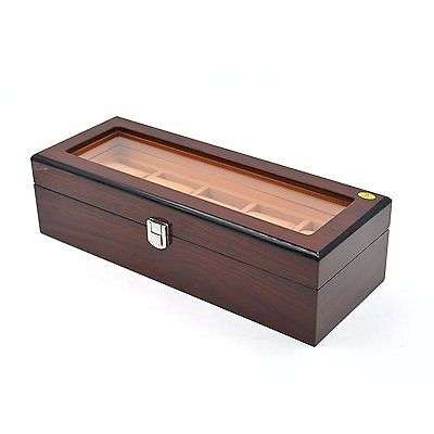 WATCH BOXES 5 SLOT - special - WOODEN WATCHES GADGETS JEWELRY GIFTS JEWELLERY STORAGE
