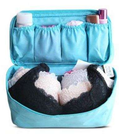 UNDERWEAR OR ACCESSORIES POUCH TRAVEL GADGET CUPBOARD ORGANISER LADIES DRAWER LINGERIE TIDY