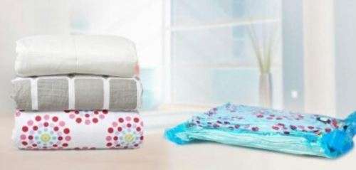 STORAGE BAGS LARGE - BLANKETS AND LINEN - 4 PIECES VACUUM STORING BAG GADGETS