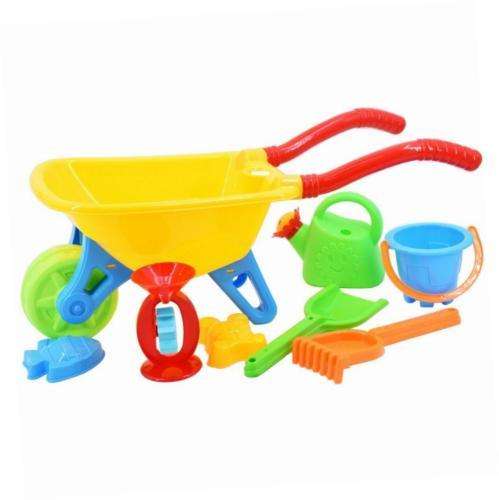 Wheel Barrow Play Set Garden Beach Outdoor Toys