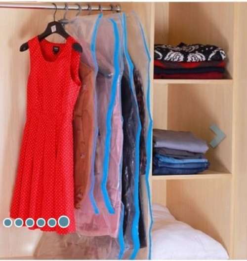 Storing Organizers Vacuum Bags Hanging