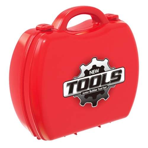 Tools Play Set 3 in 1 Suitcase Red