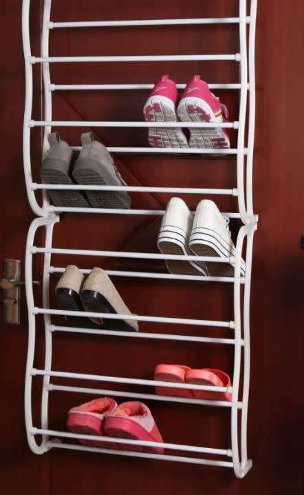 Shoe Rack Overdoor 8-Tier Caddy Storage Organiser Homeware