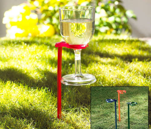 Hands Free Glass Holders Set of 4