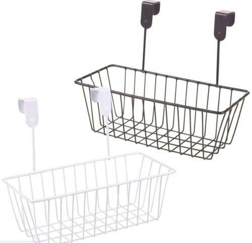 Overdoor Storage Organiser Basket Caddy Bathroom Kitchen Accessories
