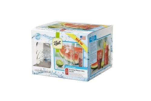 Glasses Jars Set of 4