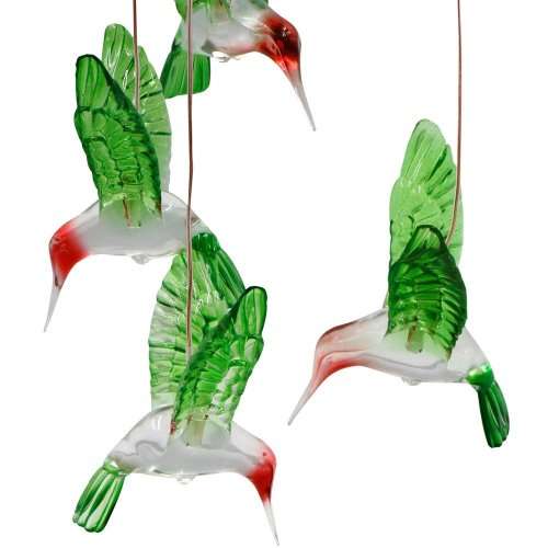Colour Changing Solar Led Hummingbird - Indoor Outdoor Garden Patio Decor Lighting