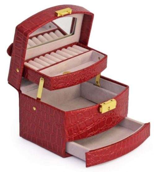 Jewellery Box Girls Ladies Gifts - Medoodi Travel Storage Organiser