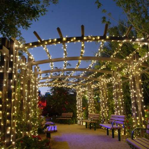 Fairy String Lights 17M 100 LEDS Solar Garden Party Decor Festive