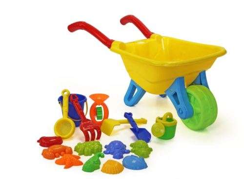 Wheel Barrow Play Set Garden Beach Outdoor Toys
