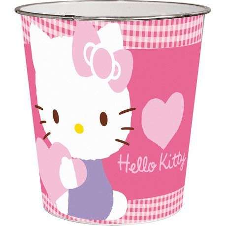 Hello Kitty Waste Bin