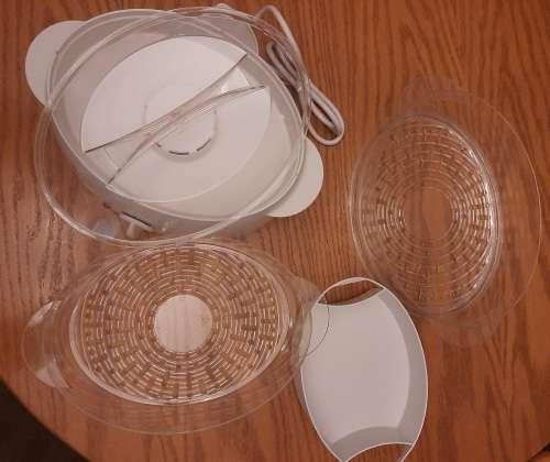 Salton Food Steamer 2 layer White