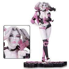DC Collectibles Harley Quinn Pink, White and Black Statue