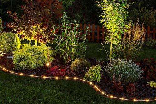 10m 100LEDs Solar Rope Tube Lights Led String Strip Waterproof Christmas Party Decor