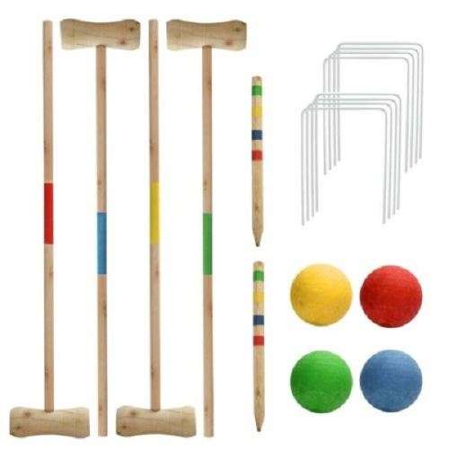 Wooden Croquet Game