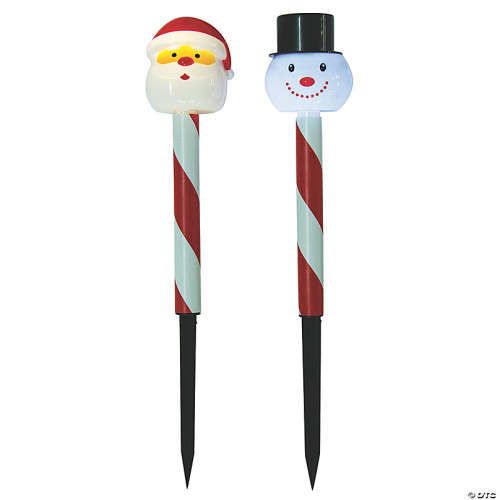 Solar Santa Garden Lights