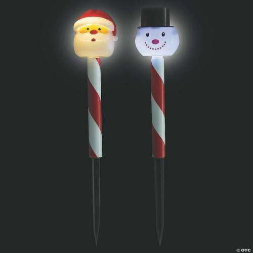 Solar Santa Garden Lights