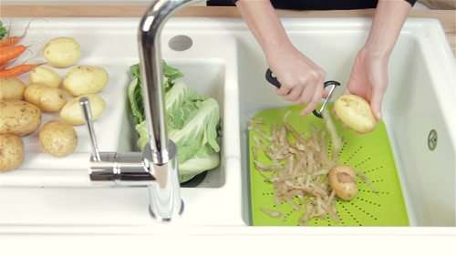 Sink Strainer Tray