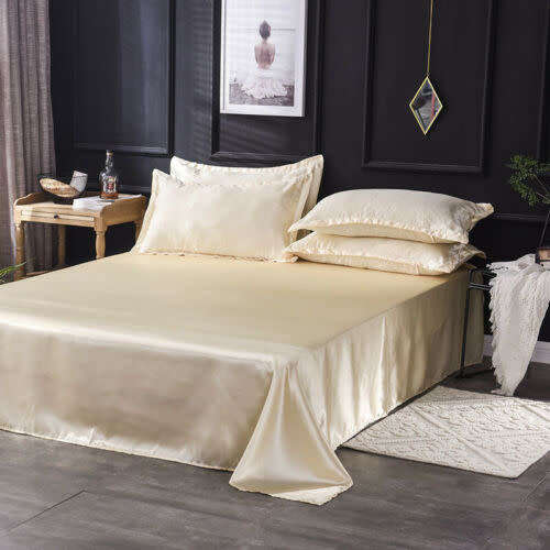 Satin Bedding Set 7 Pieces