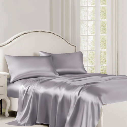 Satin Bedding Set 7 Pieces