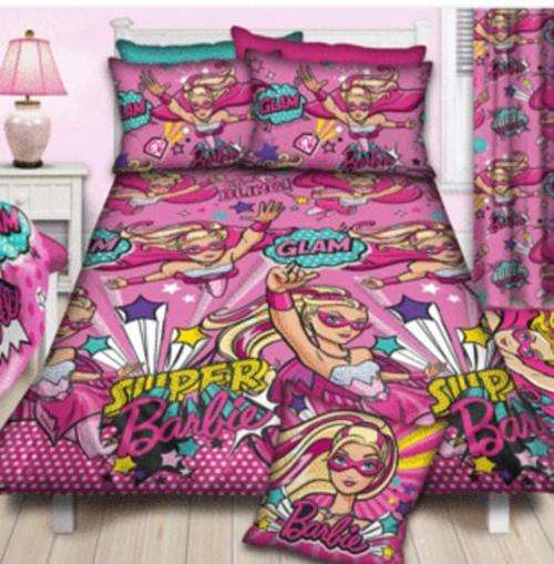 Duvet Set Single SUPER BARBIE