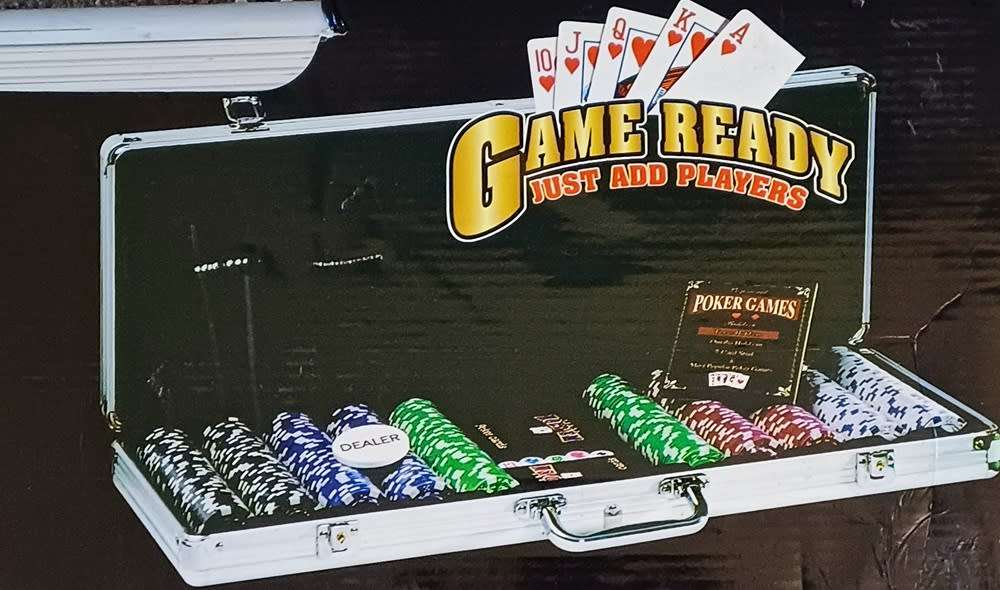 Poker Chips Texas Hold-Em Poker Game Set 500 Pieces