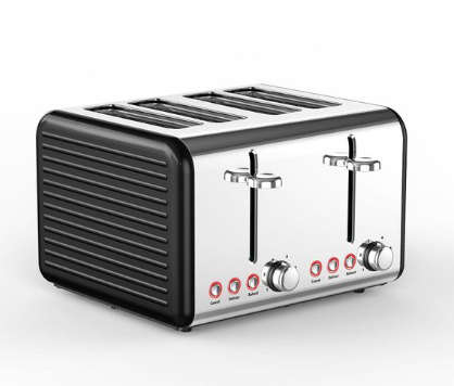 SUNBEAM Ultimum - 4 Slice Toaster - Black