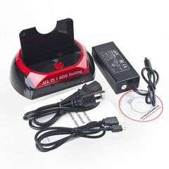 USB 2.5/3.5" SATA Hard Drive Disk ESATA HDD Dock Docking Backup Station