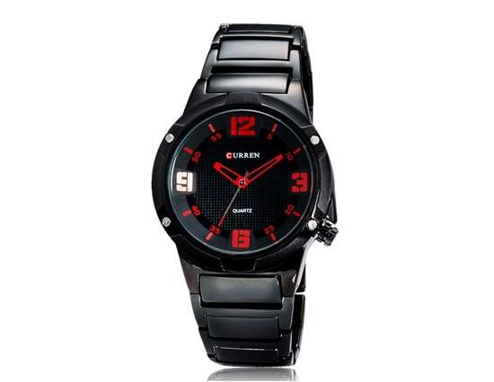 Curren Men's Fashion Watch with Tungsten Steel Strap - High Quality - Local Stock!