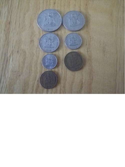 1978 Coat of Arms 1,2,5,10,20,50,R1.