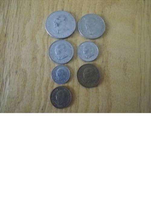 1979 Diedericks 1,2,5,10,20,50,R1.