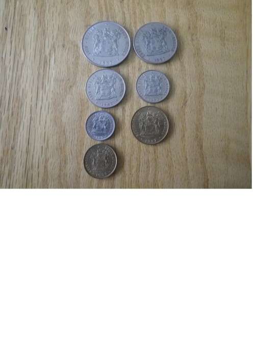 1987 Coat of Arms 1,2,5,10,20,50,R1.