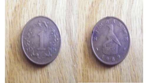 1989 1 Zimbabwe Coin