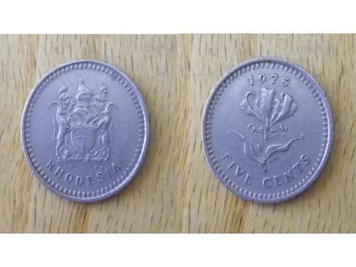 1975 5c Rhodesia