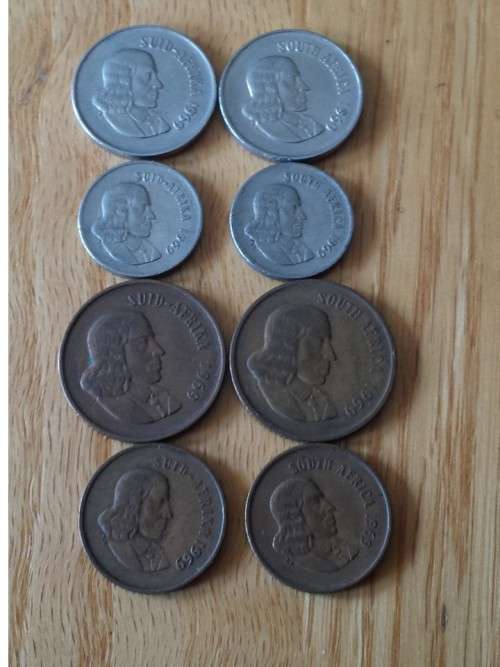 SA 1969 1c,2c,5c,10c J v Riebeeck