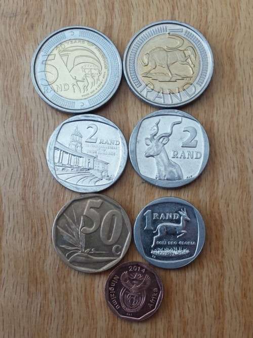 2014 10c, 50c, R1, R2,R5