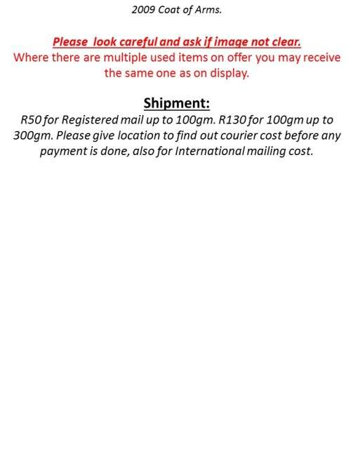 (2009 Coat of Arms.)