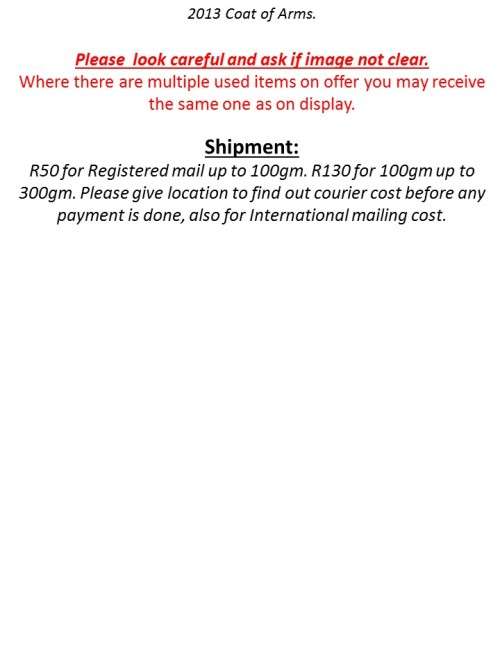 SA - 86 (2013 Coat of Arms.) R26