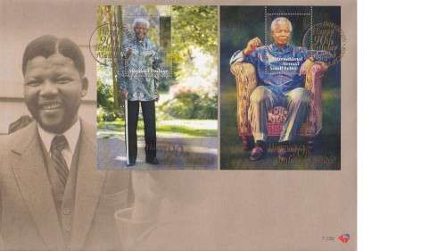 (162) SA Nelson Mandela 90th Birthday Cover.