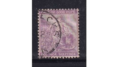 (2) SA Cape of Good Hope. (Charles Bell) (Water Mark Ankor)