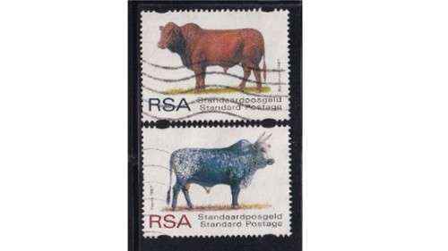 (364) SA- 1997 Cattle Breeds Not Complete set.