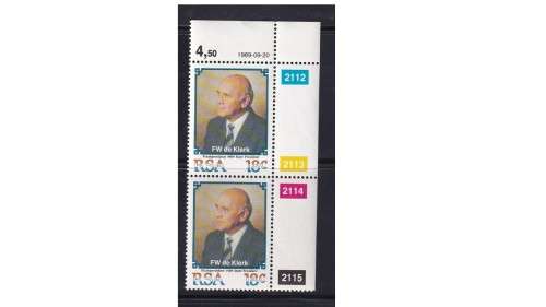 (290A) SA - 1989 Inauguration of State Presedent F.W. de Klerk.
