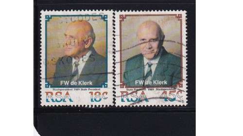 (290) SA - 1989 Inauguration of State Presedent F.W. de Klerk.