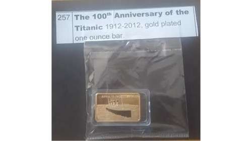 Anniversary of the Titanic. American Grand Canyon Bald Eagle design.