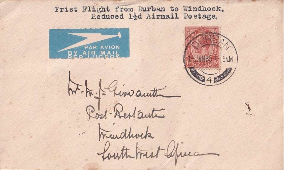 First Flight South Africa.