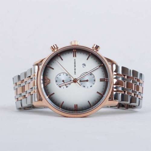 ORIGINAL Emporio Armani Mens Two Tone *BRAND NEW*