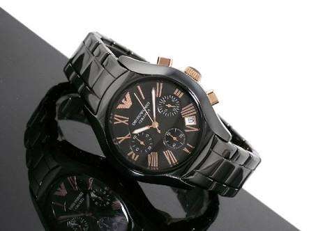 Armani Watch - Black Ceramica - Chronograph
