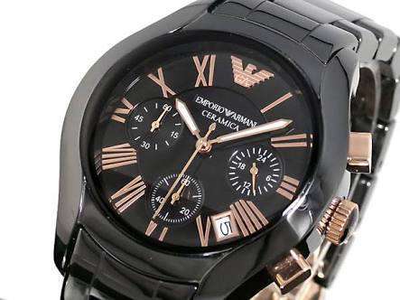 Armani Watch - Black Ceramica - Chronograph