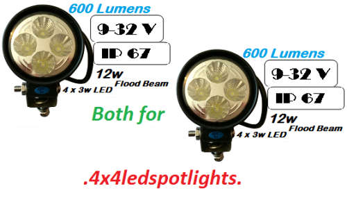 2 x 12w Led Work Light